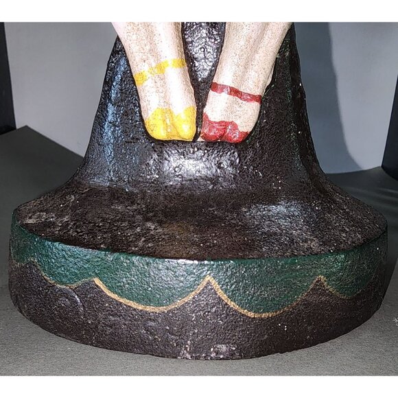 Vintage Anne Harriet Fish Sefton for Hubley Cast Iron Bathing Beauties Door Stop - Picture 4 of 14